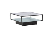 Furniture Fashion Maglehem Soffbord 90x90, Svart - Azalea Home