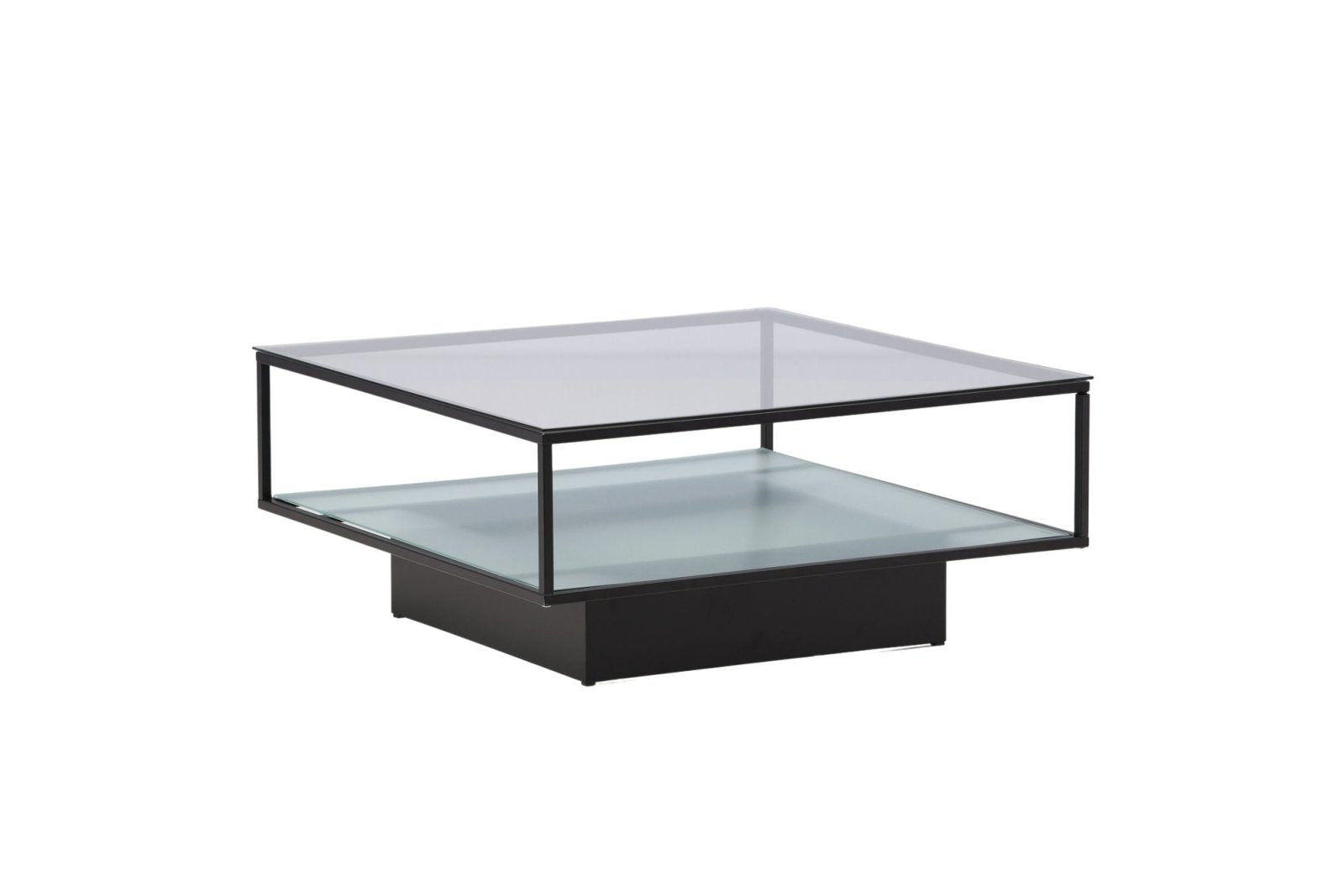 Furniture Fashion Maglehem Soffbord 90x90, Svart - Azalea Home