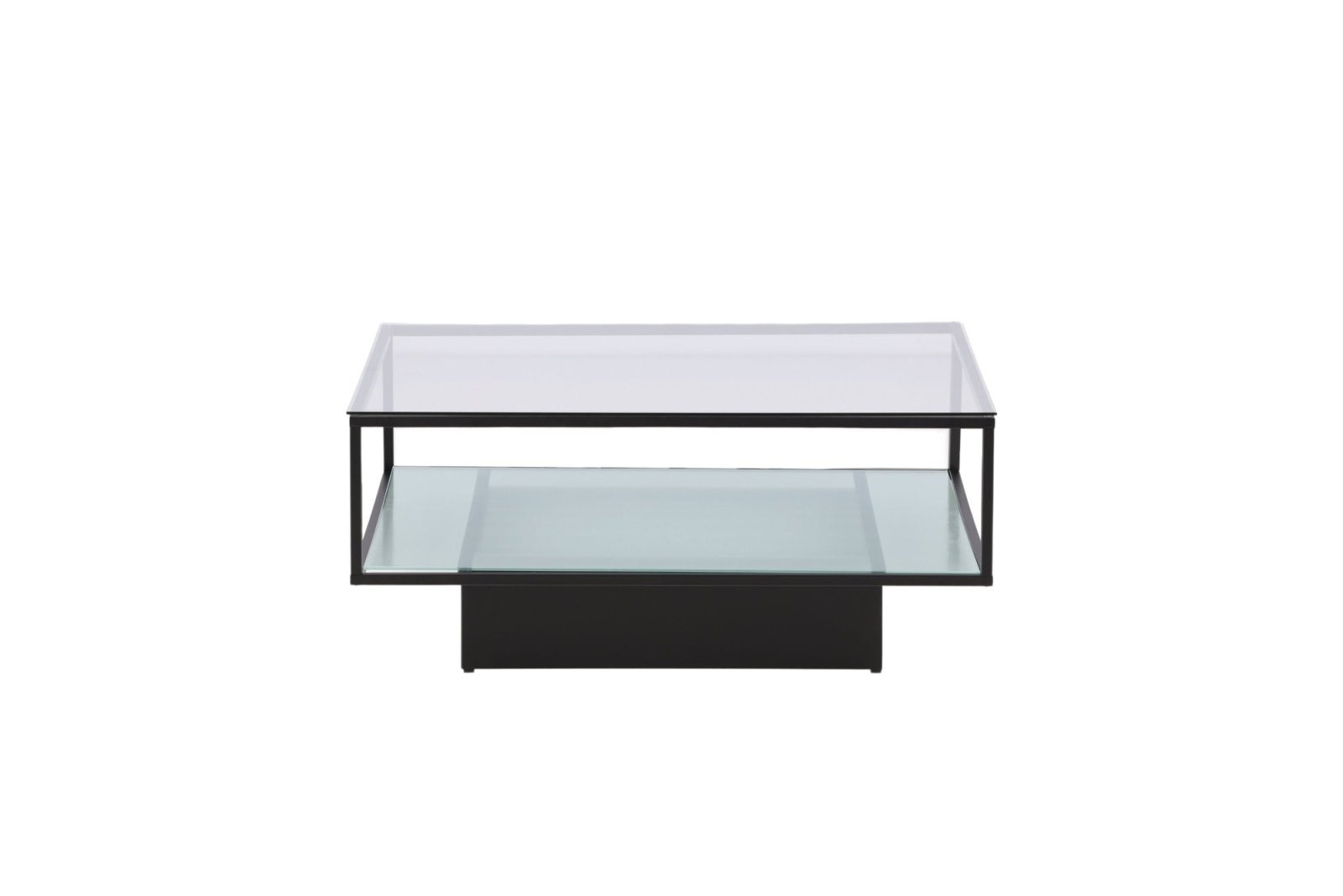 Furniture Fashion Maglehem Soffbord 90x90, Svart - Azalea Home