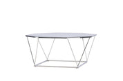 Furniture Fashion Österlen Soffbord Ø100, Krom - Azalea Home