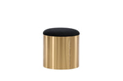 Furniture Fashion Sittpuff Ø45, Mässing - Azalea Home