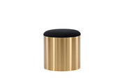 Furniture Fashion Sittpuff Ø45, Mässing - Azalea Home