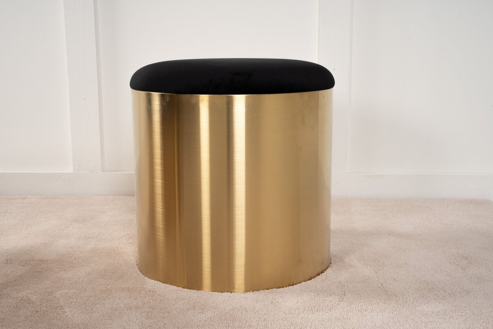 Furniture Fashion Sittpuff Ø45, Mässing - Azalea Home