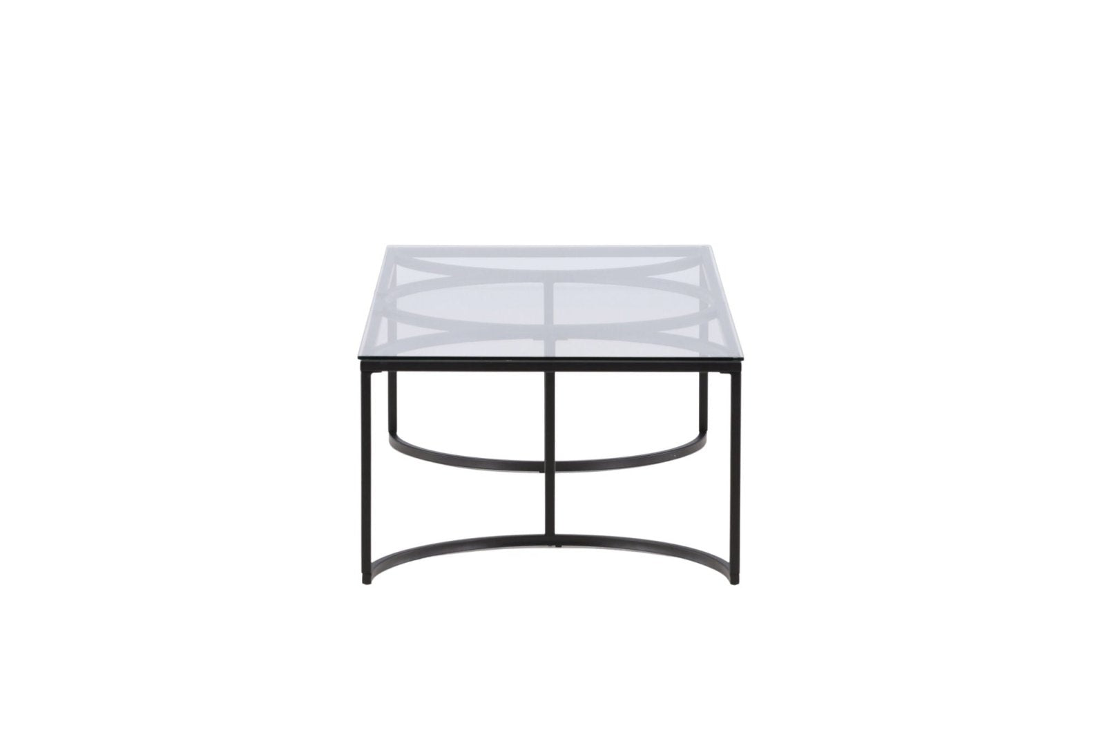 Furniture Fashion Skanör Soffbord 70 x 140 cm, Svart - Azalea Home