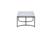 Furniture Fashion Skanör Soffbord 70 x 140 cm, Svart - Azalea Home