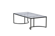 Furniture Fashion Skanör Soffbord 70 x 140 cm, Svart - Azalea Home