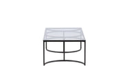 Furniture Fashion Skanör Soffbord 70 x 140 cm, Svart - Azalea Home