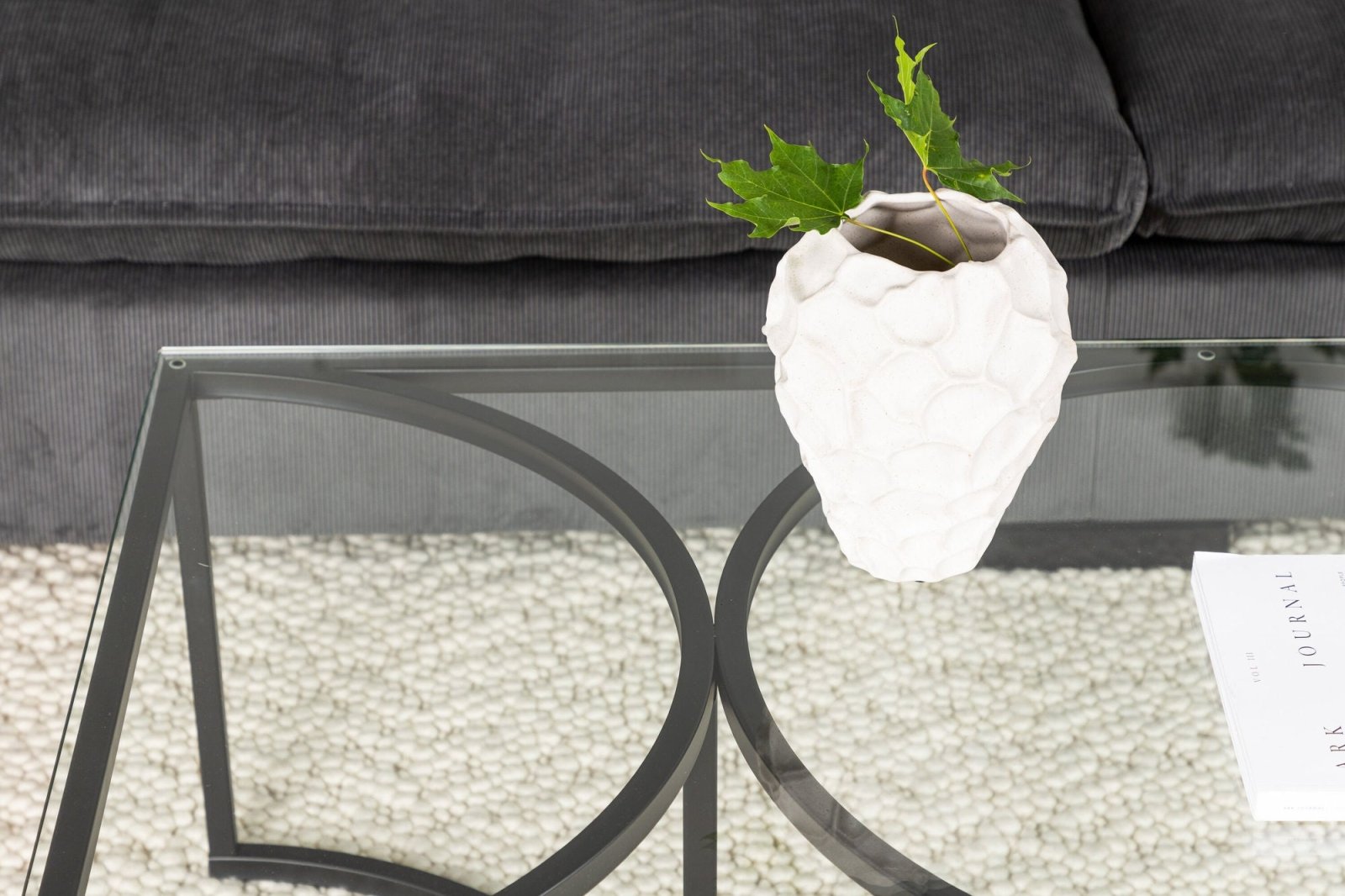 Furniture Fashion Skanör Soffbord 70 x 140 cm, Svart - Azalea Home