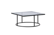 Furniture Fashion Skanör Soffbord 90x90, Svart - Azalea Home