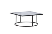 Furniture Fashion Skanör Soffbord 90x90, Svart - Azalea Home