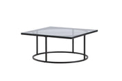 Furniture Fashion Skanör Soffbord 90x90, Svart - Azalea Home