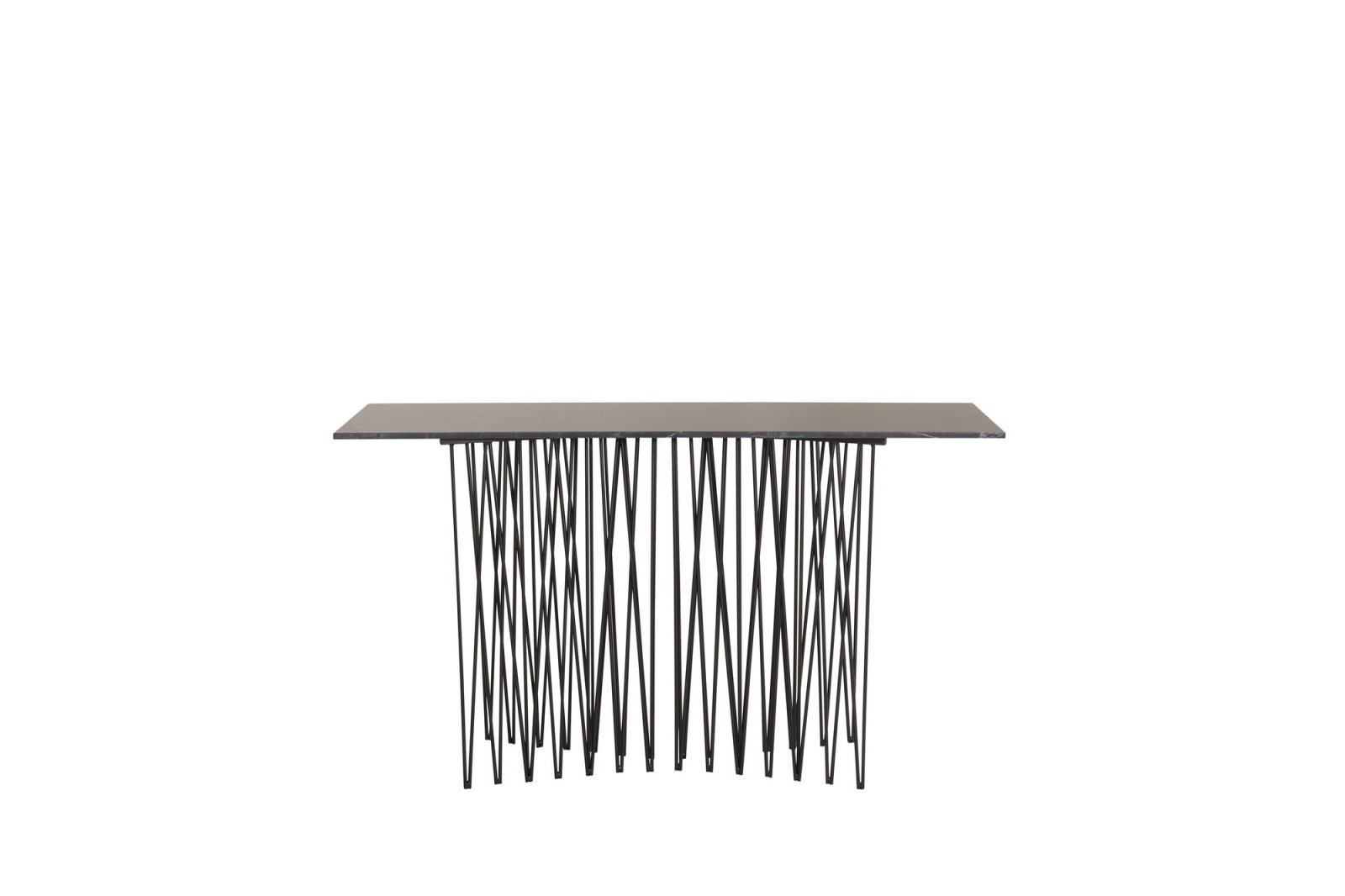 Furniture Fashion Stone Avlastningsbord, Svart - Azalea Home