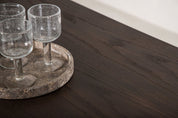 Furniture Fashion Stone Matbord 100x220, Brun - Azalea Home