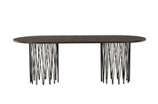 Furniture Fashion Stone Matbord 100x220, Brun - Azalea Home