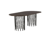 Furniture Fashion Stone Matbord 100x220, Brun - Azalea Home