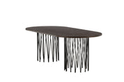 Furniture Fashion Stone Matbord 100x220, Brun - Azalea Home