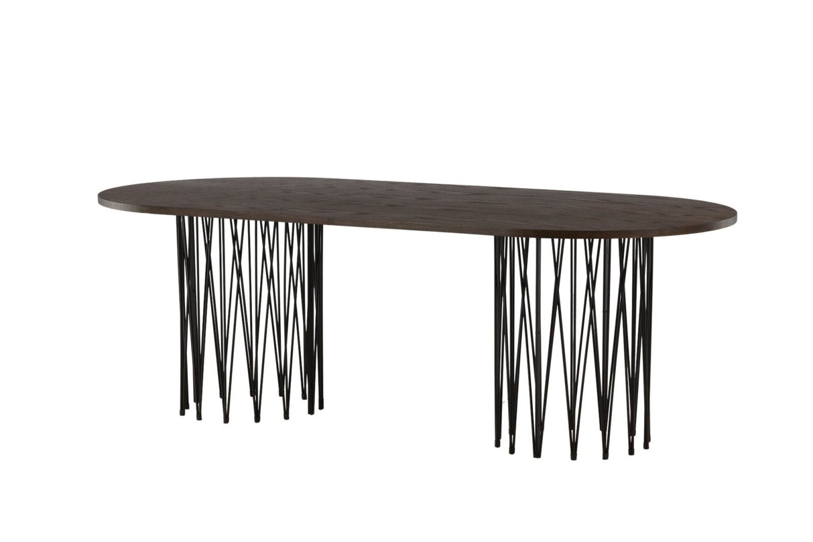 Furniture Fashion Stone Matbord 100x220, Brun - Azalea Home