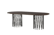Furniture Fashion Stone Matbord 100x220, Brun - Azalea Home