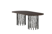 Furniture Fashion Stone Matbord 100x220, Brun - Azalea Home