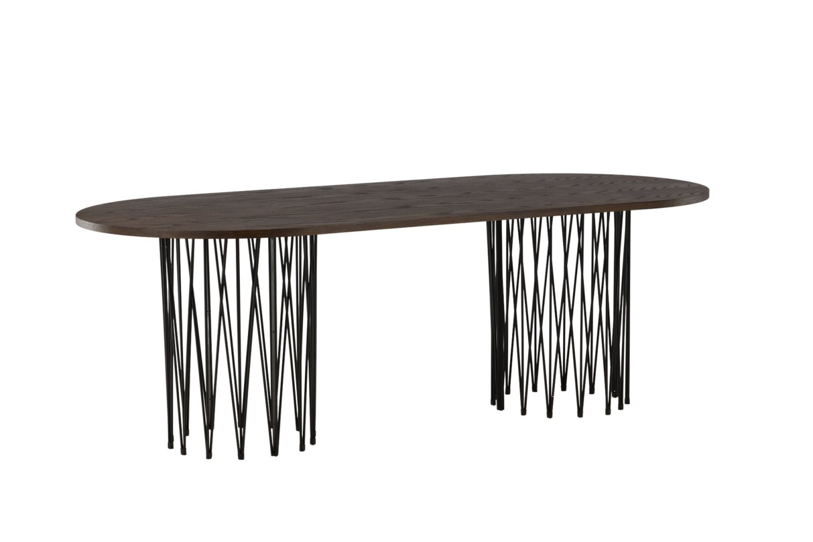 Furniture Fashion Stone Matbord 100x220, Brun - Azalea Home