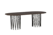 Furniture Fashion Stone Matbord 100x220, Brun - Azalea Home