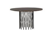 Furniture Fashion Stone Matbord Ø120, Brun - Azalea Home