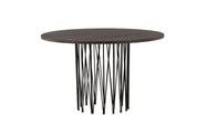 Furniture Fashion Stone Matbord Ø120, Brun - Azalea Home