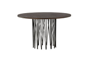Furniture Fashion Stone Matbord Ø120, Brun - Azalea Home