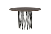 Furniture Fashion Stone Matbord Ø120, Brun - Azalea Home