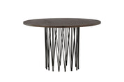 Furniture Fashion Stone Matbord Ø120, Brun - Azalea Home