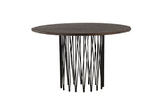 Furniture Fashion Stone Matbord Ø120, Brun - Azalea Home