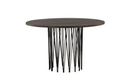 Furniture Fashion Stone Matbord Ø120, Brun - Azalea Home
