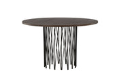 Furniture Fashion Stone Matbord Ø120, Brun - Azalea Home