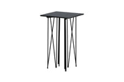 Furniture Fashion Stone Sidobord 40 x 40 cm, Svart - Azalea Home