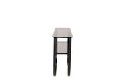 Furniture Fashion Wavy Avlastningsbord, Svart - Azalea Home