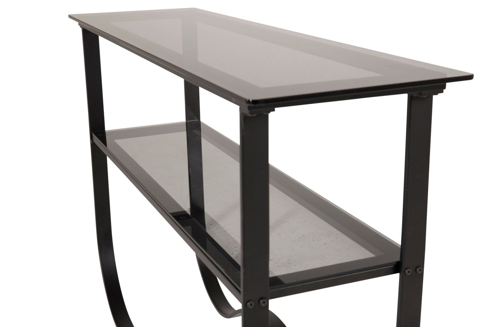 Furniture Fashion Wavy Avlastningsbord, Svart - Azalea Home