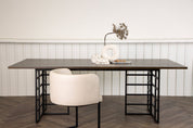 Furniture Fashion Ystad Matbord 100x220, Brun - Azalea Home