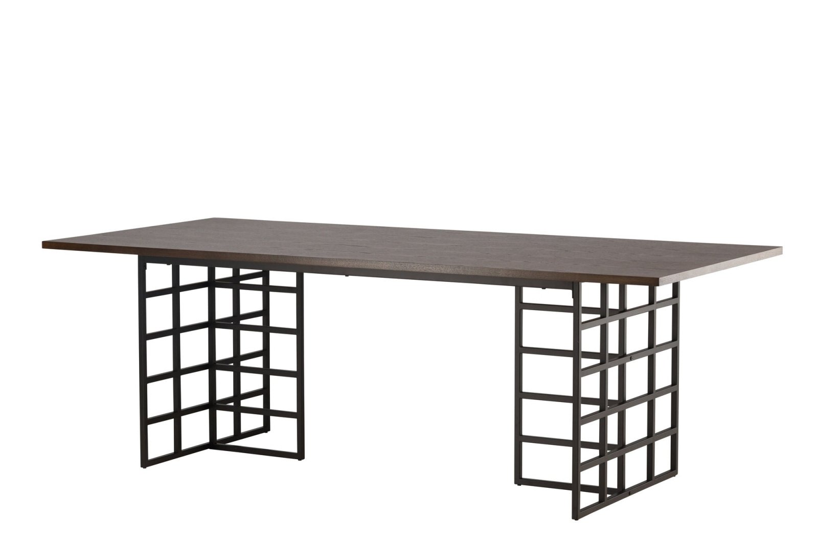 Furniture Fashion Ystad Matbord 100x220, Brun - Azalea Home