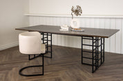 Furniture Fashion Ystad Matbord 100x220, Brun - Azalea Home
