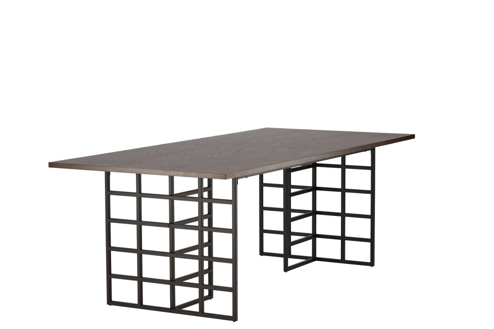Furniture Fashion Ystad Matbord 100x220, Brun - Azalea Home