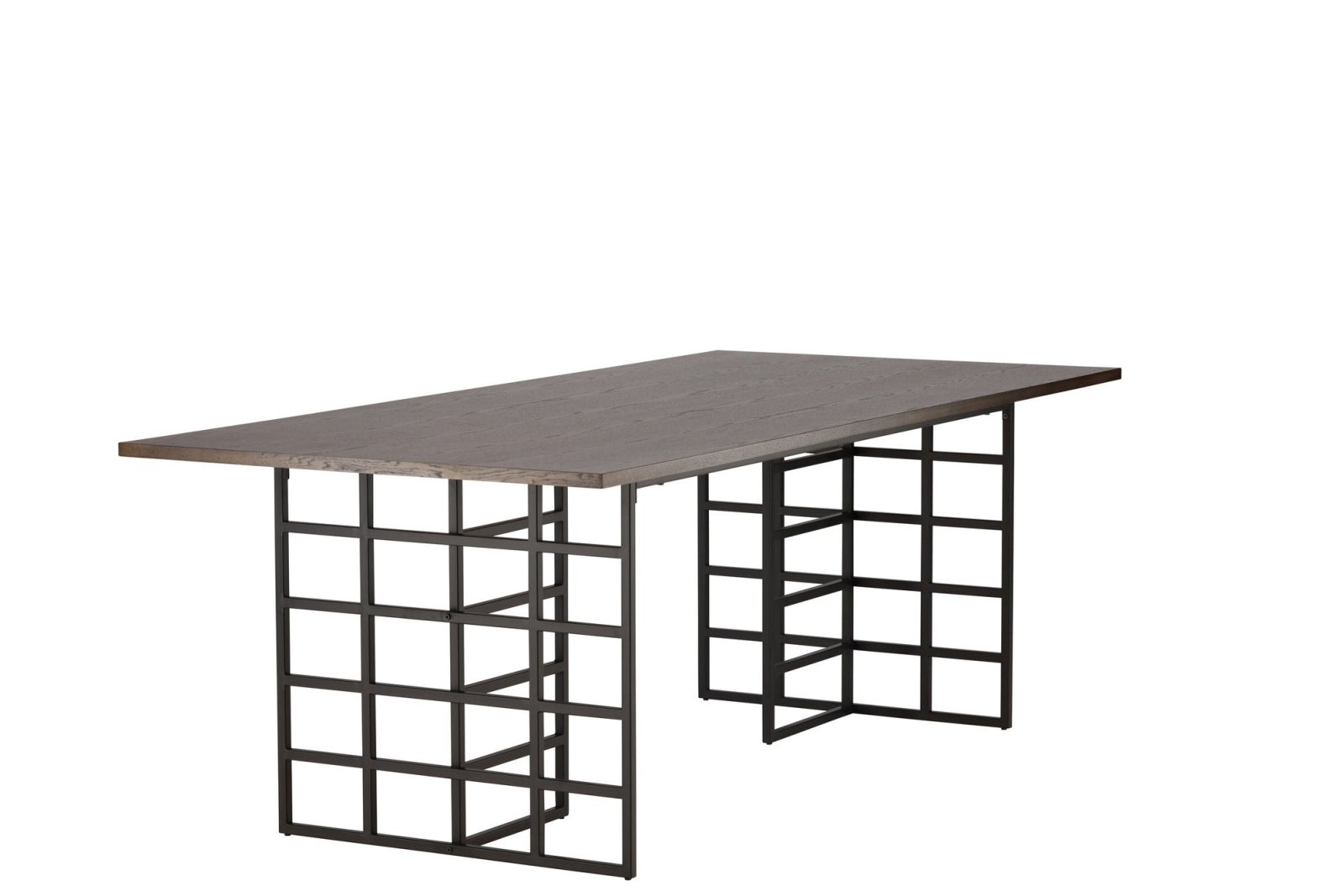 Furniture Fashion Ystad Matbord 100x220, Brun - Azalea Home