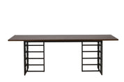 Furniture Fashion Ystad Matbord 100x220, Brun - Azalea Home