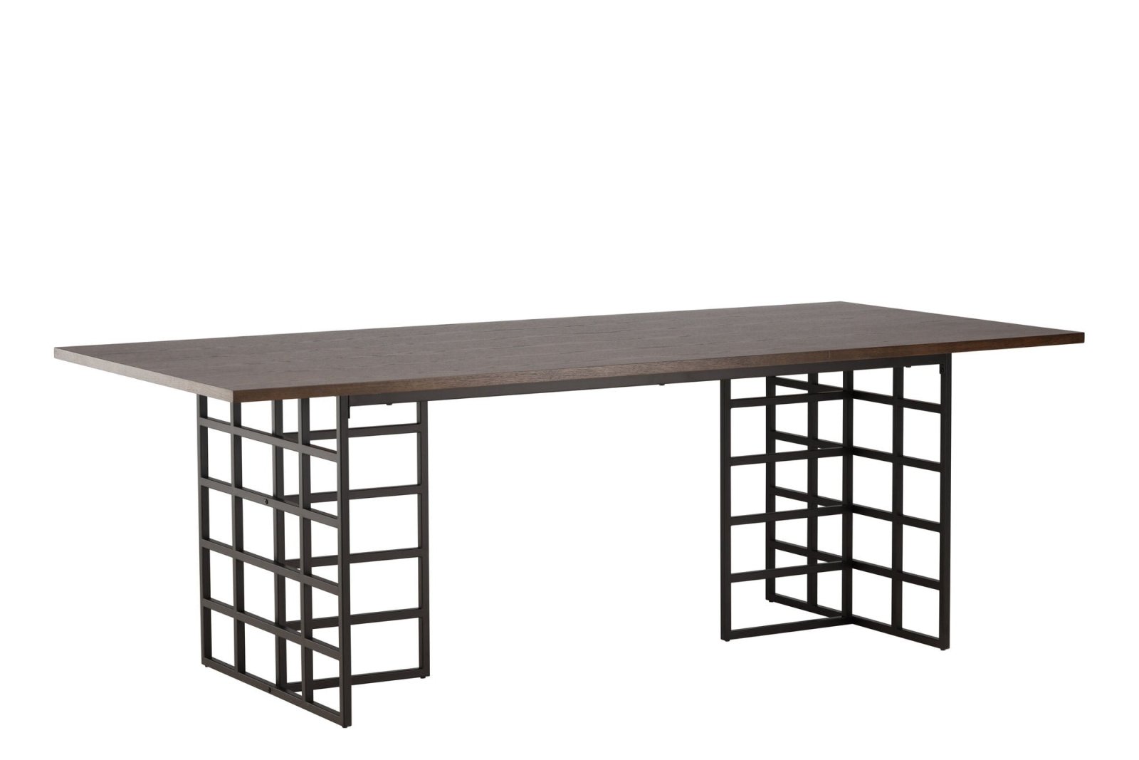 Furniture Fashion Ystad Matbord 100x220, Brun - Azalea Home