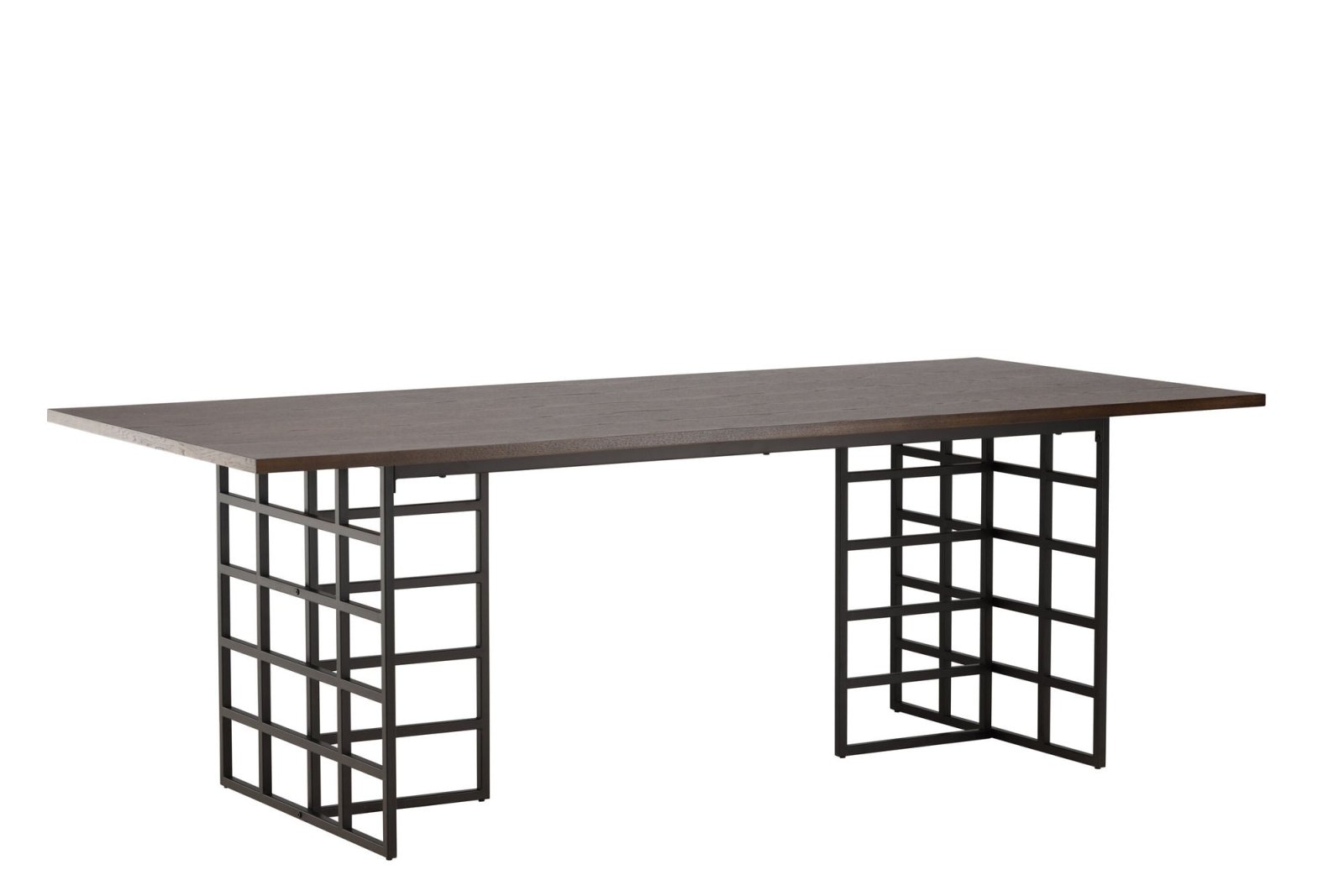 Furniture Fashion Ystad Matbord 100x220, Brun - Azalea Home