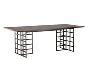 Furniture Fashion Ystad Matbord 100x220, Brun - Azalea Home