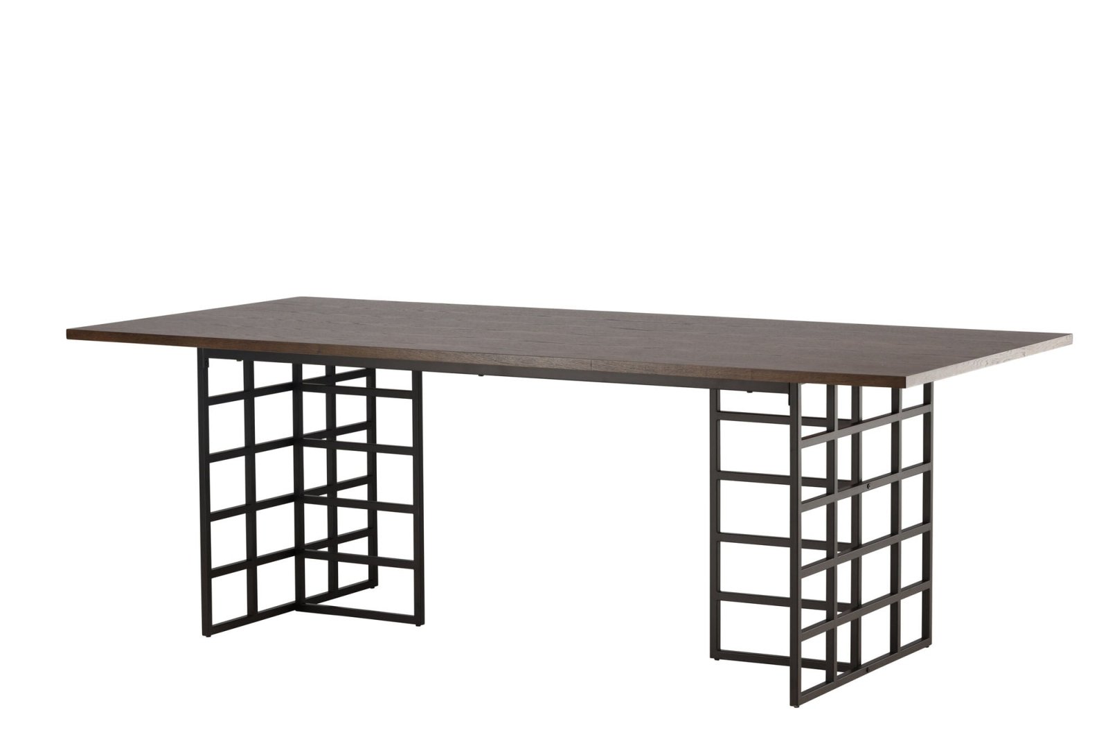 Furniture Fashion Ystad Matbord 100x220, Brun - Azalea Home