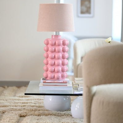 Hallbergs Belysning Bubbels Lampfot L H49cm, Dimrosa - Azalea Home