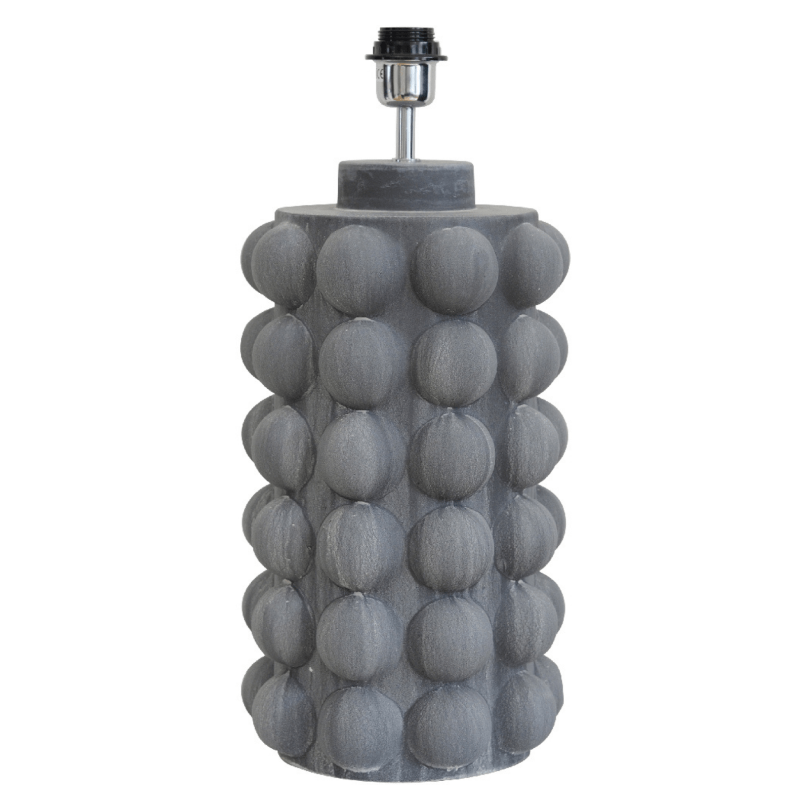 Hallbergs Belysning Bubbels Lampfot L H49cm, Grå - Azalea Home