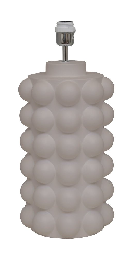 Hallbergs Belysning Bubbels Lampfot L H49cm, Griege - Azalea Home