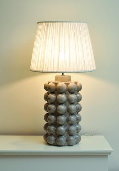 Hallbergs Belysning Bubbels Lampfot M H38cm, Beige - Azalea Home